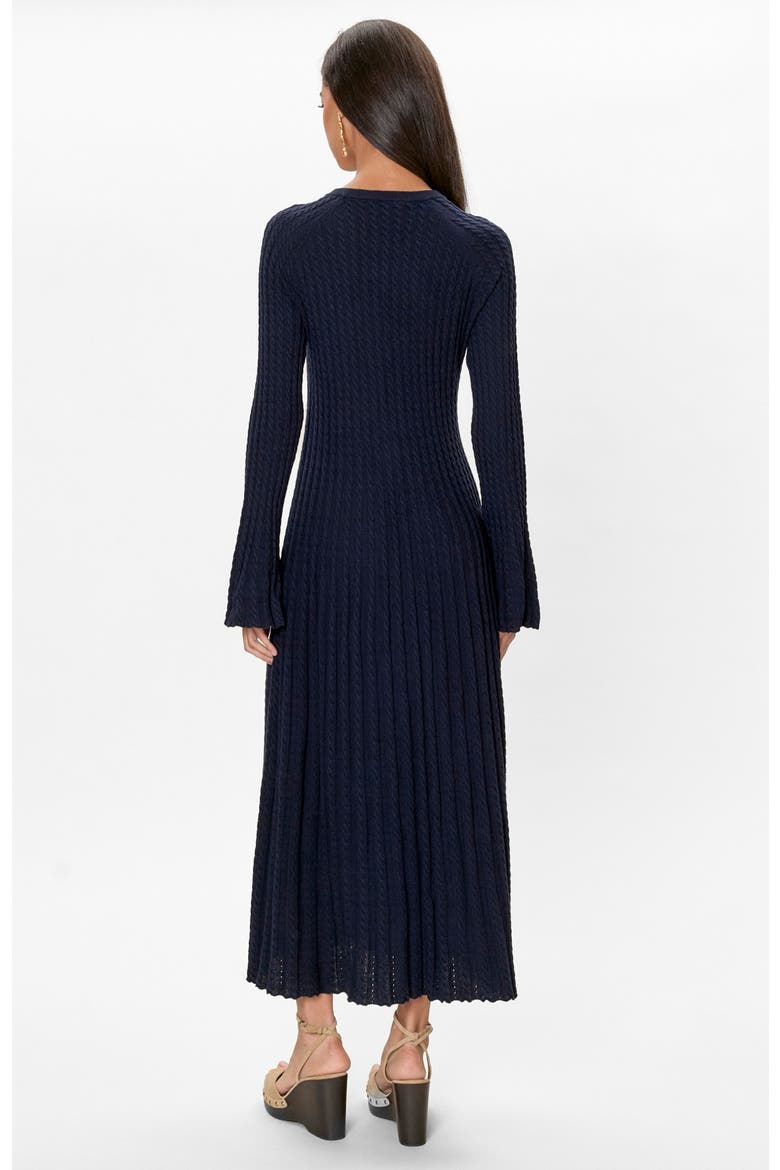 Ella Sweater Dress, Alternate, color, Navy