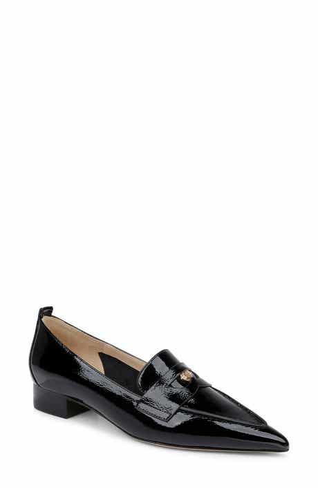 L'AGENCE Maelys Pointed Toe Penny Loafer