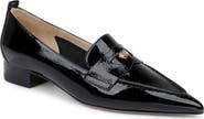 L'AGENCE Maelys Pointed Toe Penny Loafer