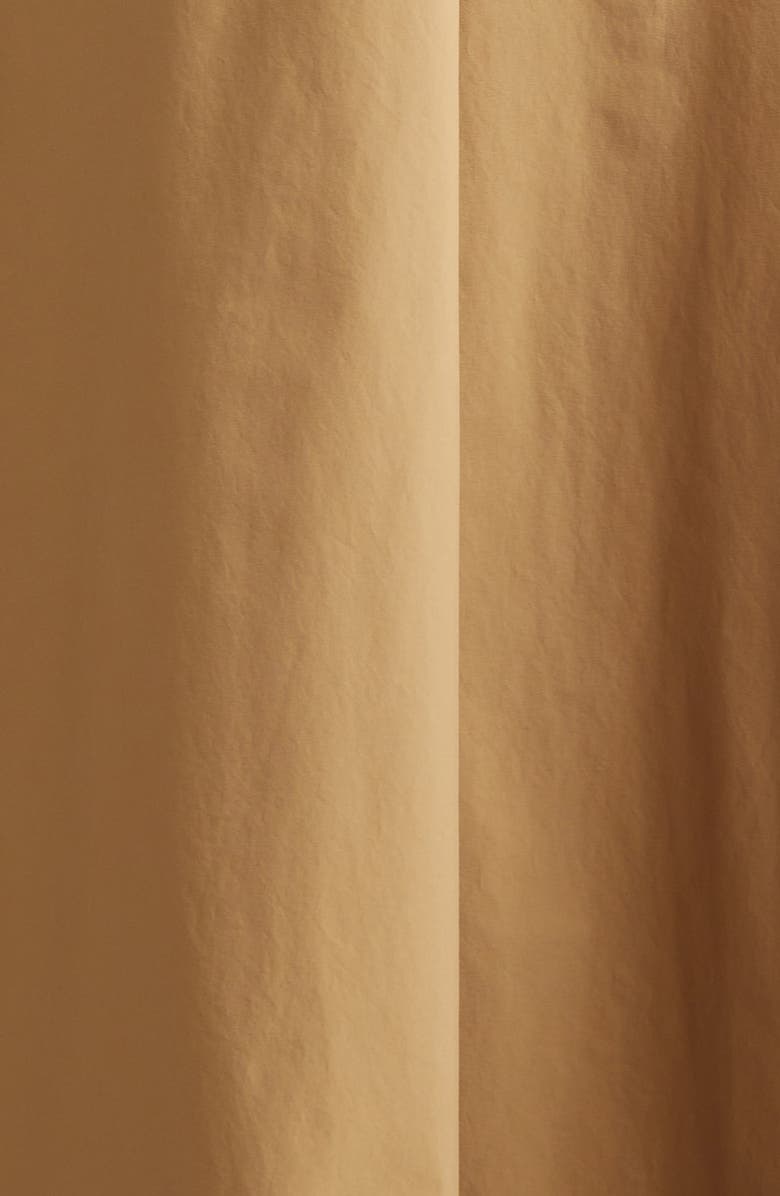 Herno Pleated Stretch Nylon Midi Skirt, Alternate, color, 2157 Camel