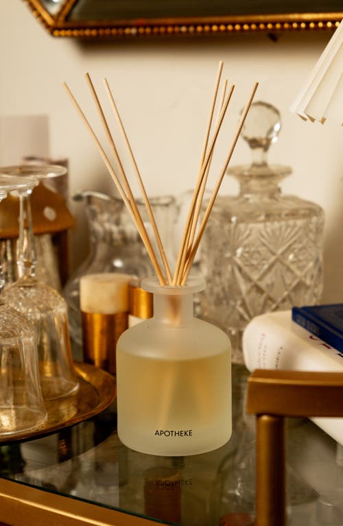 Apotheke Bergamot Tangerine Reed Diffuser In Translucent