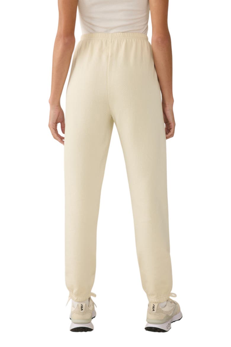 High Standard Organic Cotton Fleece Sweatpants, Alternate, color, CABO BLANCO