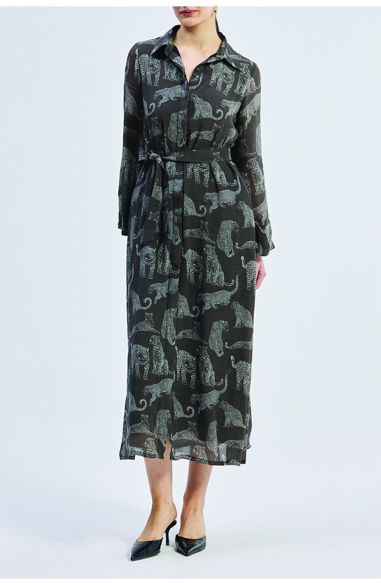 Reistor Relaxed-Fit Shirt Dress, Main, color, Black