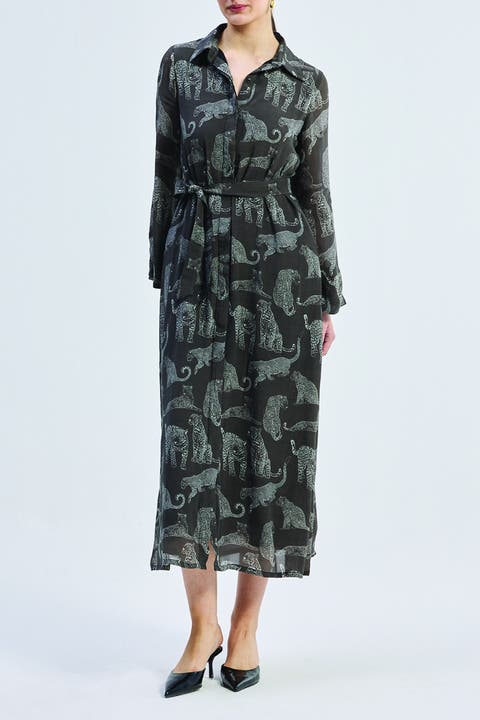 Relaxed-Fit Shirt Dress