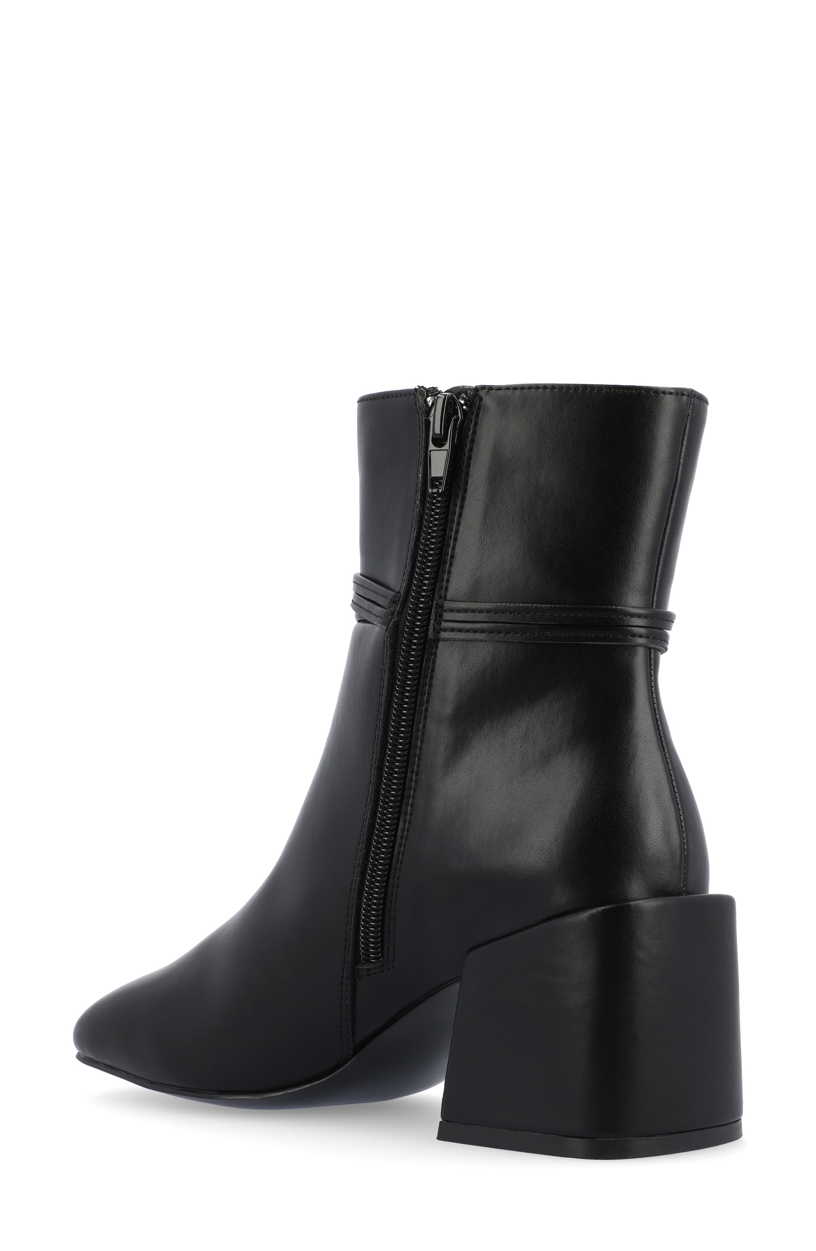 Journee Collection Beverly Block Heel Bootie, Alternate, color, 