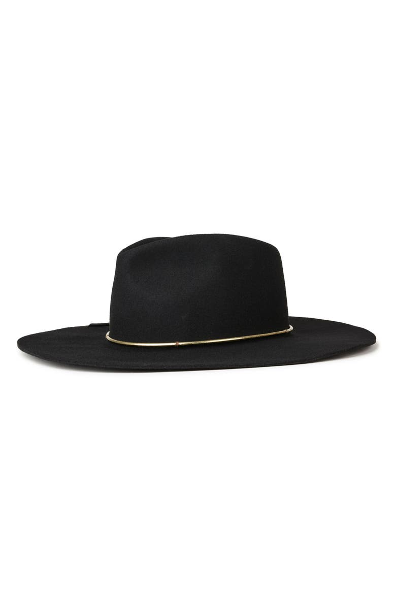 Brixton Irene Felted Wool Fedora, Main, color, 