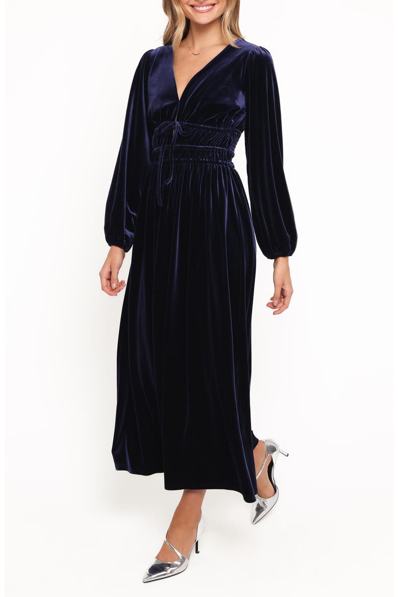 long sleeve velvet maxi dress Jessica Bara Saquine Mesh Wrap tape around the fullest part of your hips Long Sleeve Velvet Maxi Dress