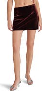 Steve Madden Cindi Velvet Miniskort
