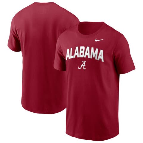 Men's Nike Crimson Alabama Crimson Tide Primetime Arch Stack T-Shirt