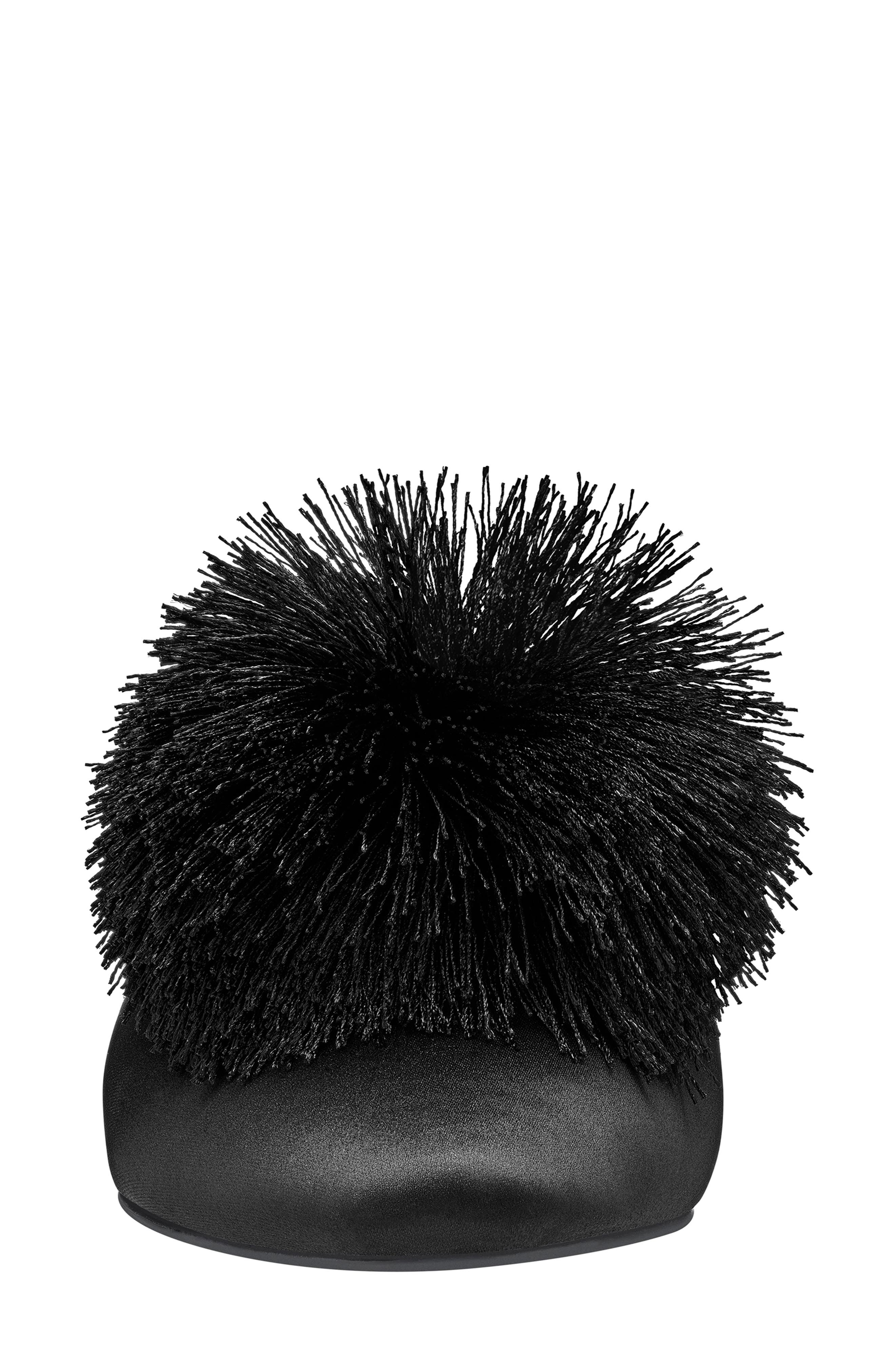 Birdies Dove Satin Mule, Alternate, color, 