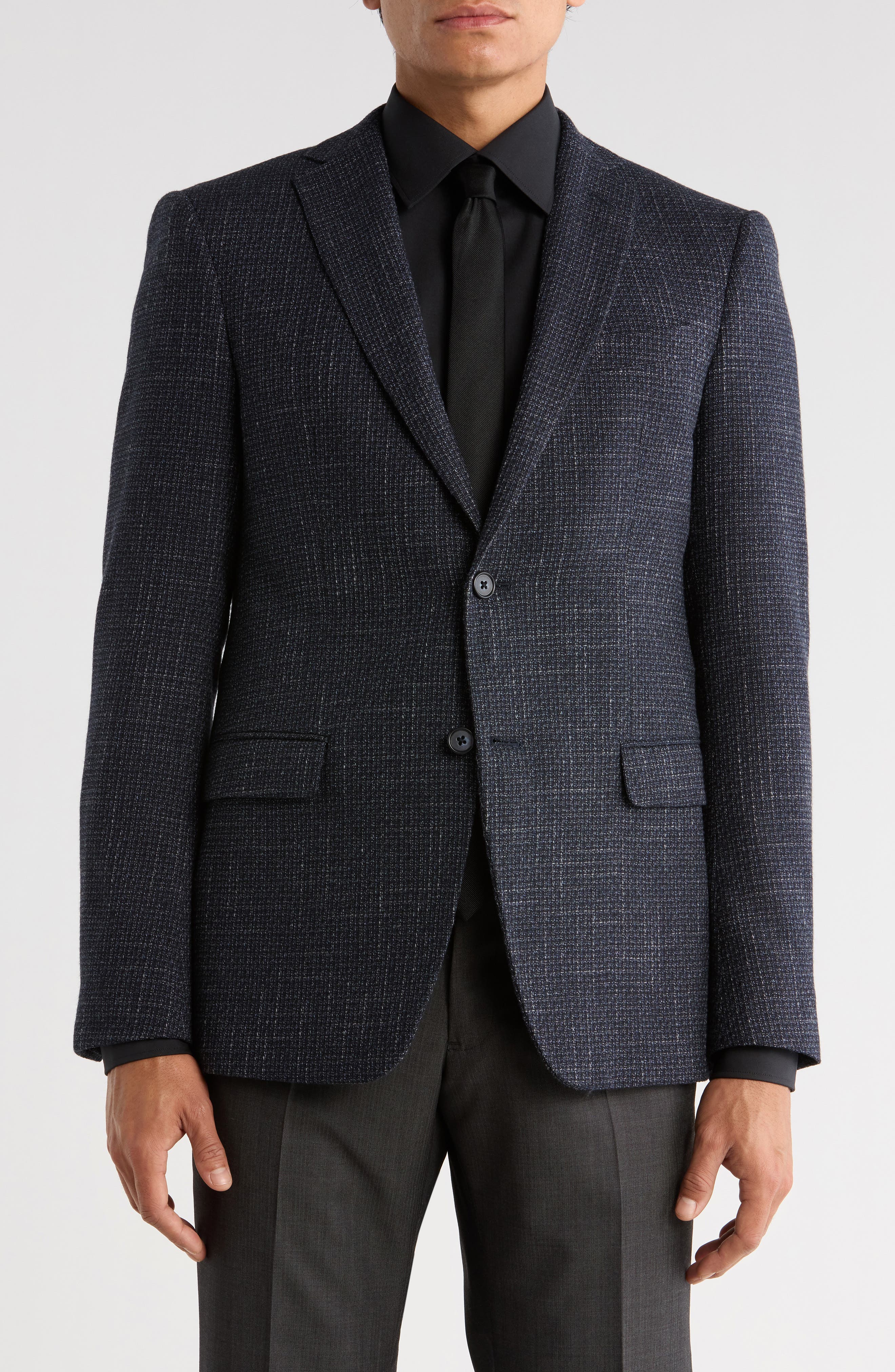 John Varvatos Star USA Cotton & Wool Blend Sport Coat