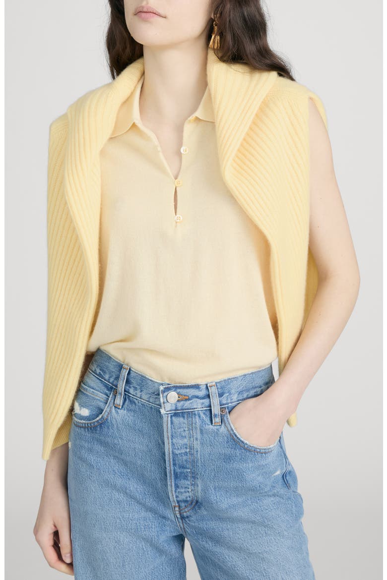 The Cashmere Tank, Alternate, color, LEMON