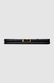 ANINE BING Double Elly Belt Smooth Leather