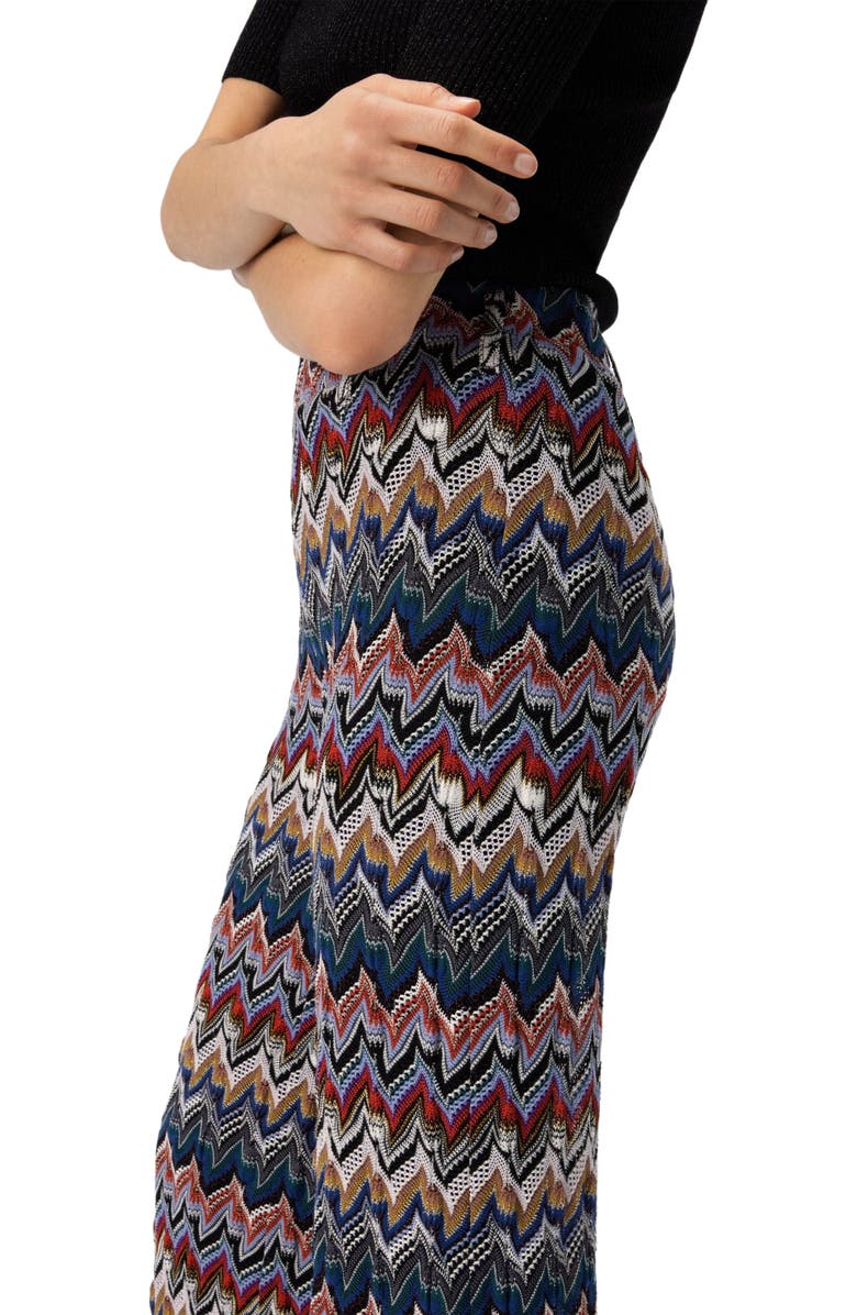 Missoni Palazzo Pants In Embroidered Lace, Alternate, color, Multicoloured