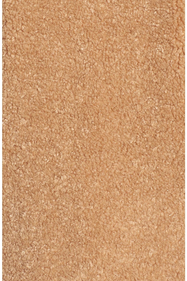 Teddy Bear Notch Collar Faux Fur Coat, Alternate, color, BUTTERSCOTCH
