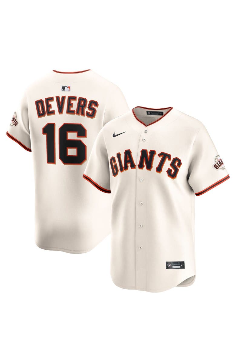 Nike Men's Nike Rafael Devers Cream San Francisco Giants Home Limited Player Jersey, Main, color, Cream