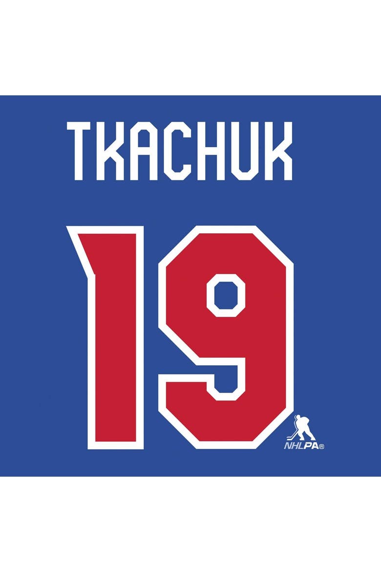 Men's Nike Matthew Tkachuk Royal US Hockey 2026 Name & Number Hoodie, Alternate, color, Royal