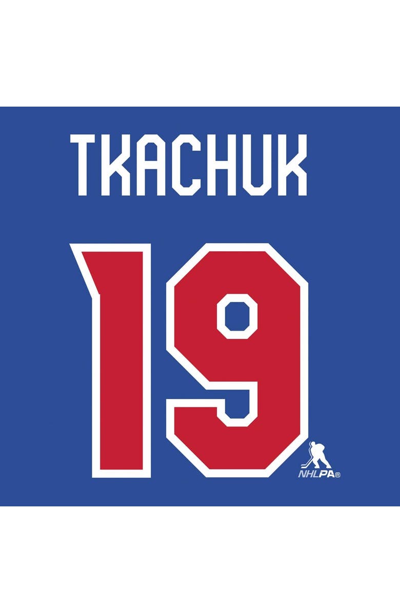 Nike Men's Nike Matthew Tkachuk Royal US Hockey 2026 Name & Number Hoodie, Alternate, color, Royal