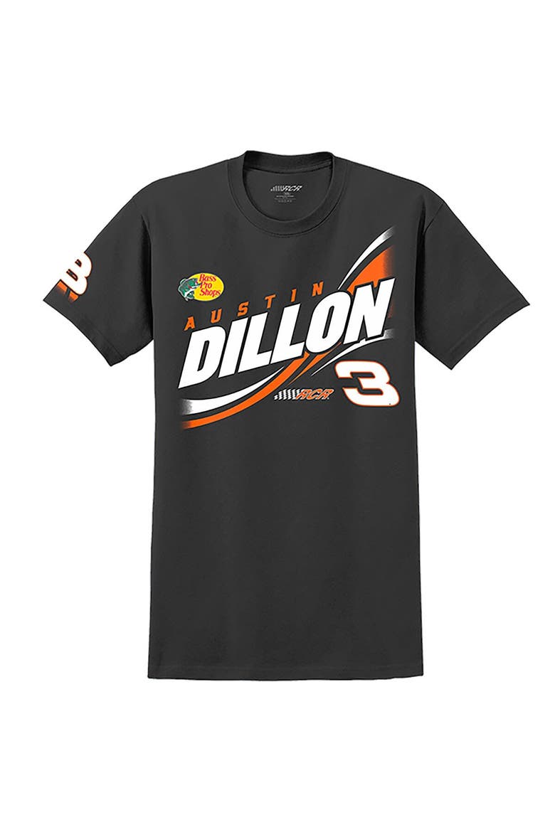 Youth Hendrick Motorsports Team Collection  Black Austin Dillon 2023 #3 Bass Pro Shops Name & Number T-Shirt, Alternate, color, Black