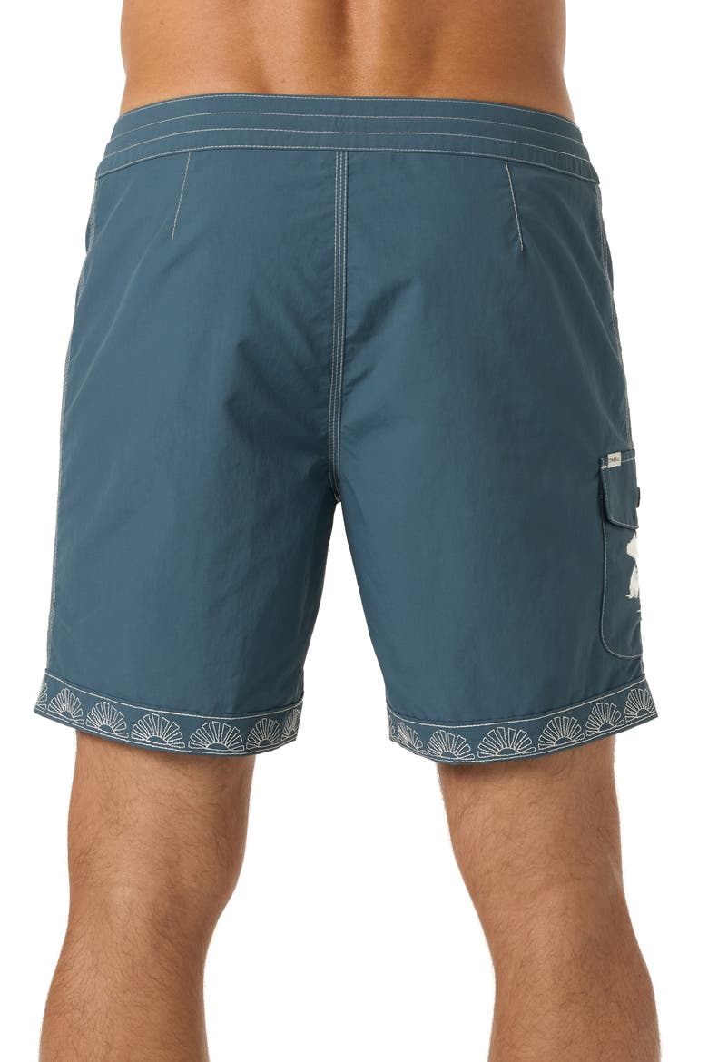 Boardwalk 18 Board Shorts, Alternate, color, DARK SLATE