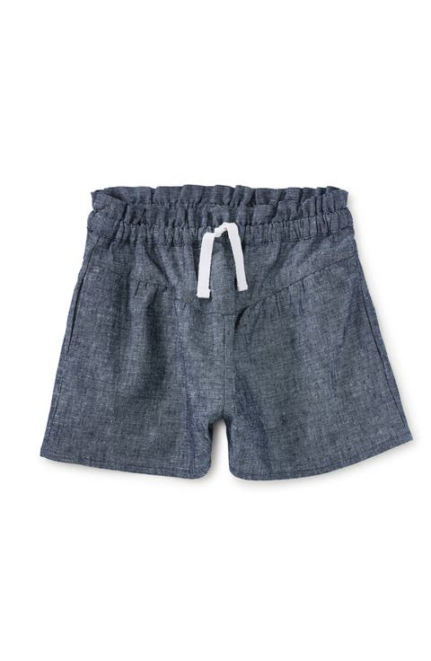 Chambray Flutter Shorts