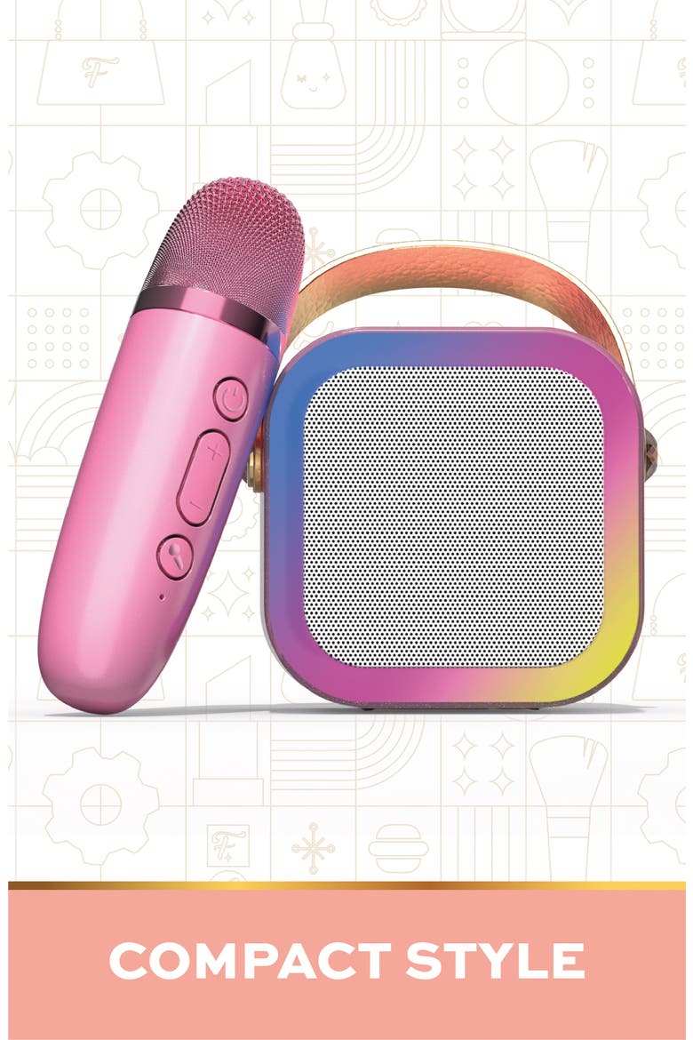 Bluetooth Karaoke Toy, Alternate, color, LIGHT/ PASTEL PINK