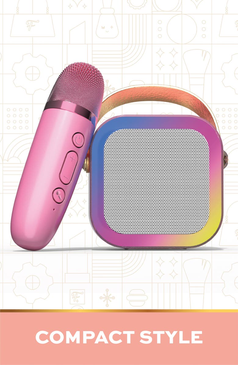 FAO Schwarz Bluetooth Karaoke Toy, Alternate, color, Light/ Pastel Pink