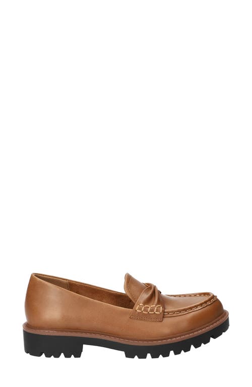 Bella Vita Avalon Lug Sole Loafer In Brown
