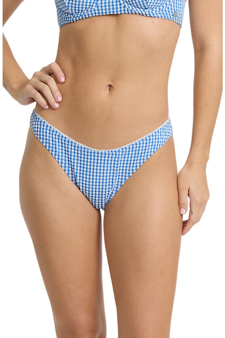 Wave Check Maui Bikini Bottoms, Main, color, TRUE BLUE