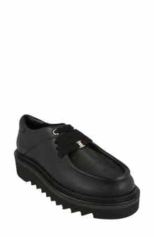 FERRAGAMO Euripilo Moc Toe Leather Loafer