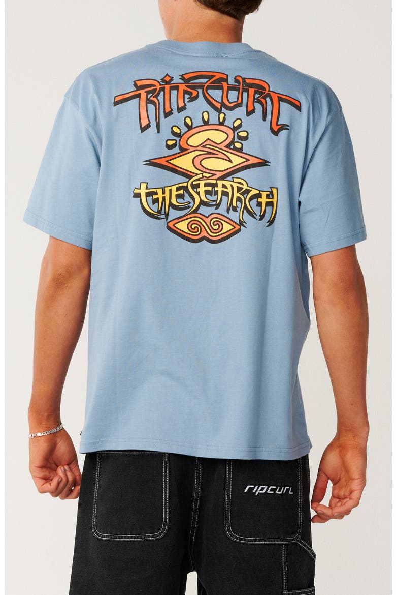 Arch Search Cotton Graphic T-Shirt, Alternate, color, LIGHT NAVY