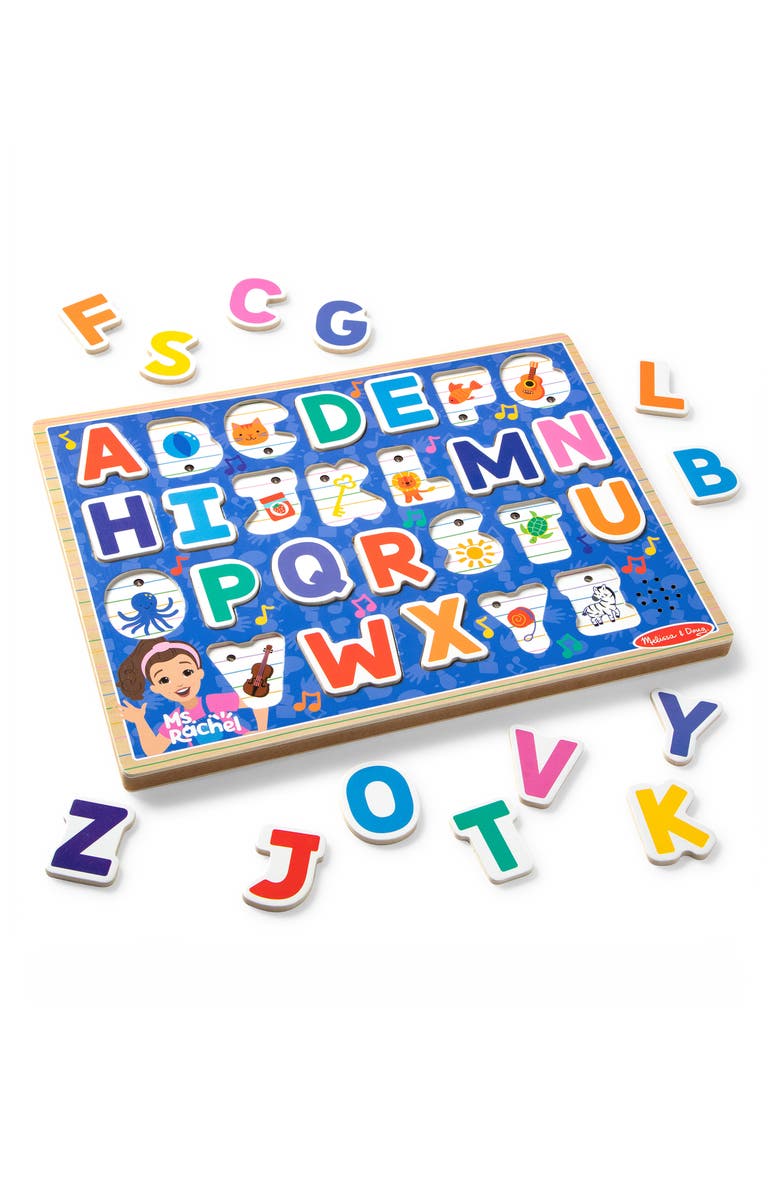 Melissa & Doug x Ms. Rachel Alphabet Phonics Sound Puzzle, Alternate, color,