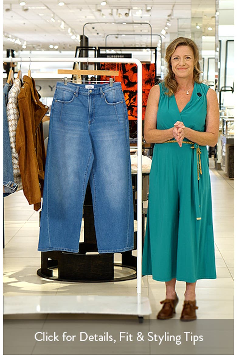 Kyra Ankle Wide Leg Jeans video