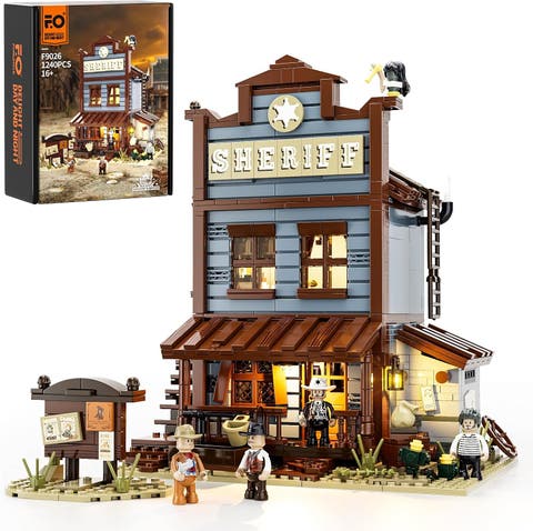 Sheriff Office Lighting Building Set Model OW1240S