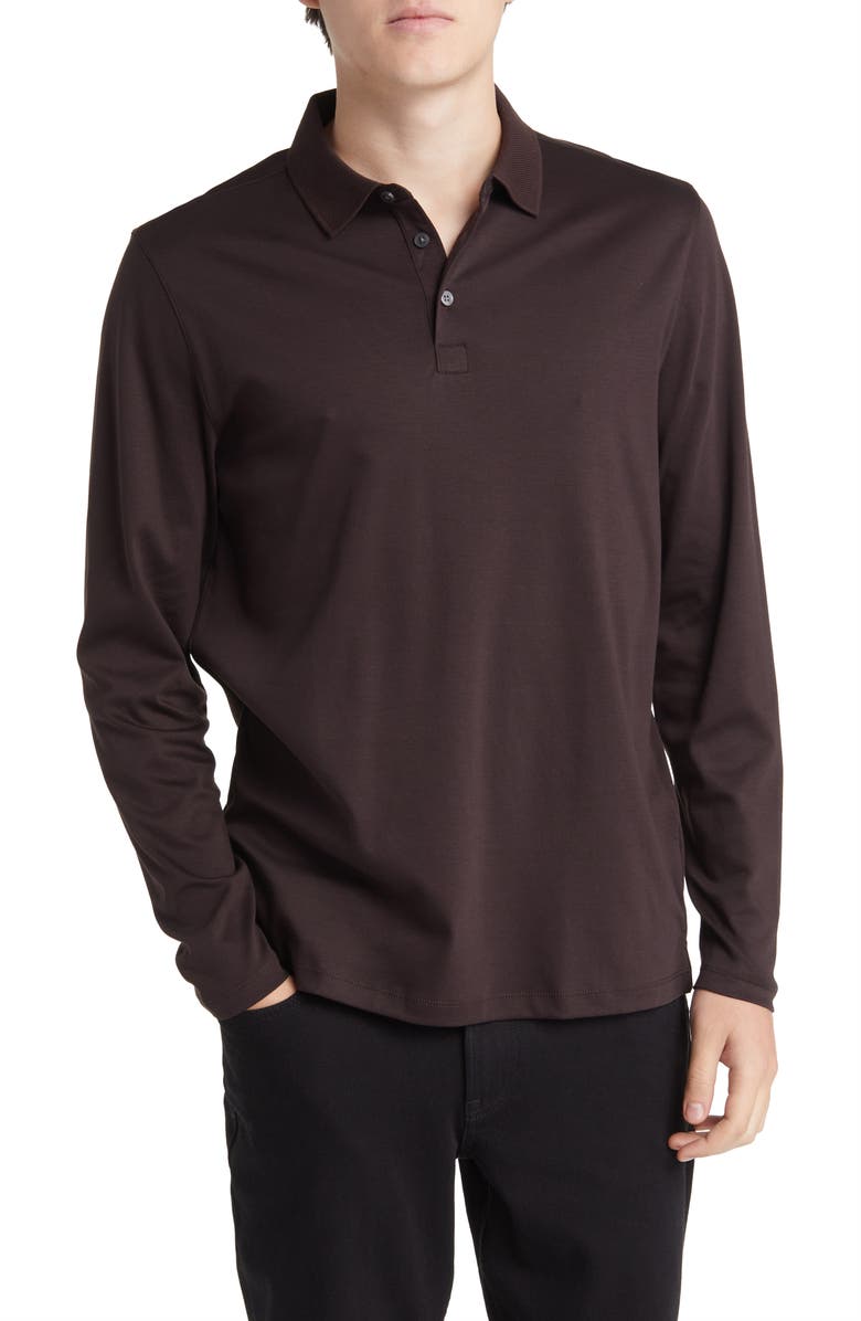 Georgia Long Sleeve Polo Robert Barakett