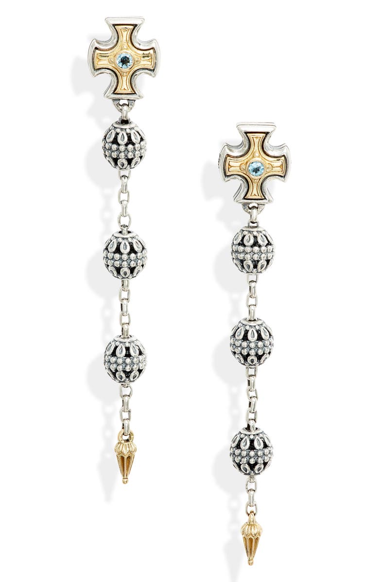 Konstantino Kleos Linear Earrings, Main, color,