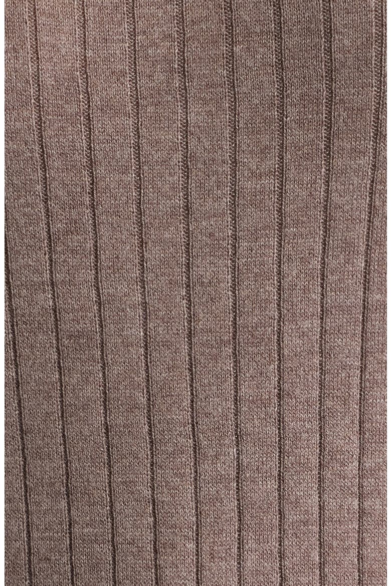 Evie Ribbed Polo Sweater, Alternate, color, PEWTER