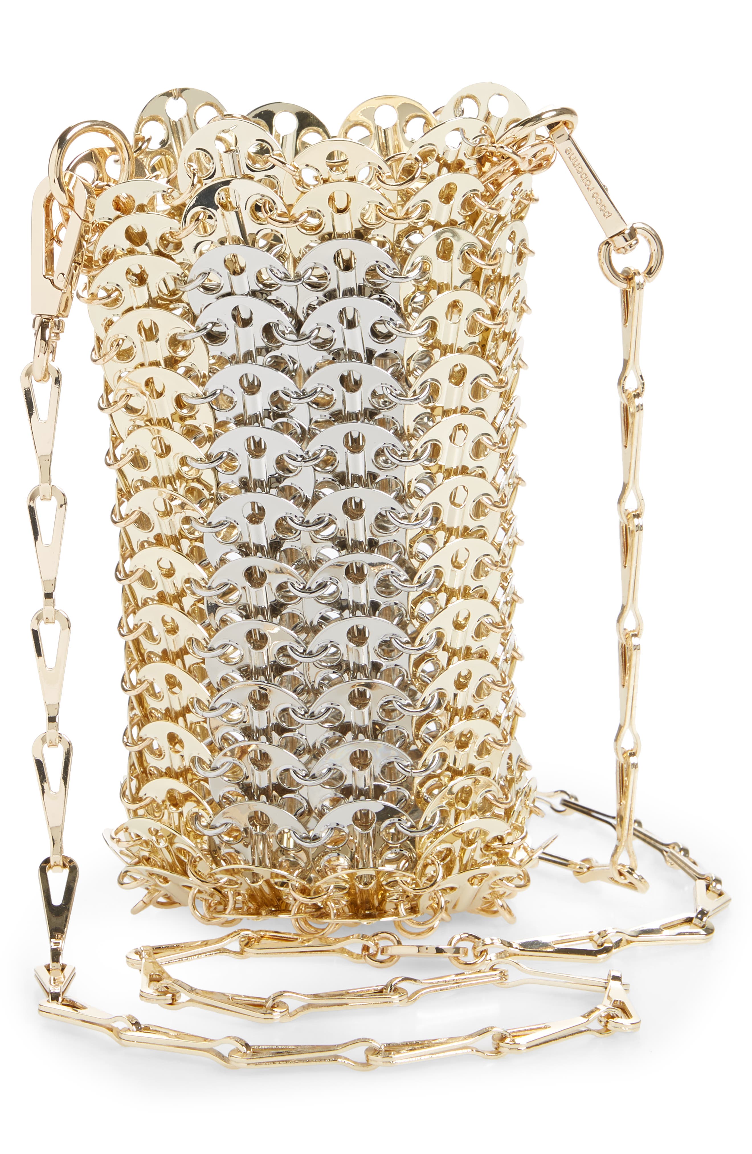 Rabanne paco rabanne Mini Bicolor 1969 Crossbody Bag, Alternate, color, 