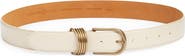 Treasure & Bond Parker Brass Hoop Leather Belt
