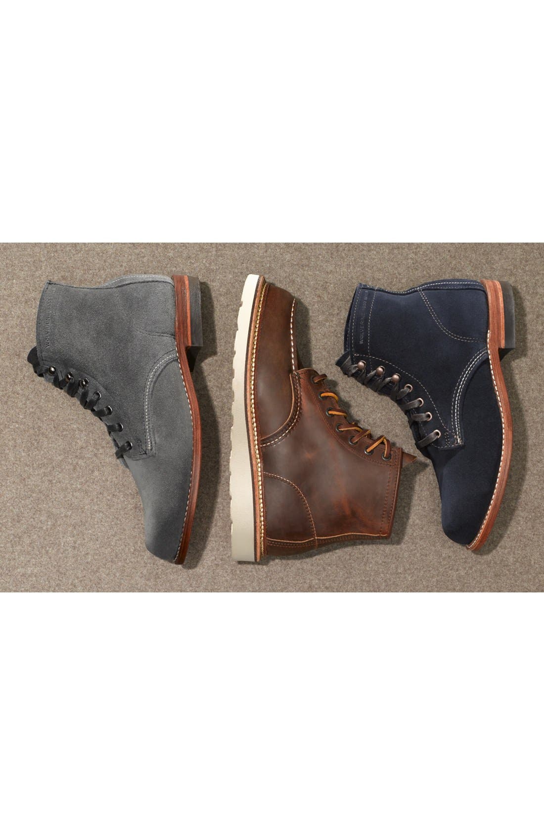 Red Wing 6 Inch Moc Toe Boot, Main, color, 
