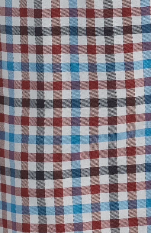 Johnnie-o Hartwick Plaid Nylon Blend Button-down Shirt In Multi