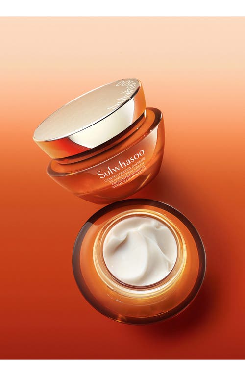 Sulwhasoo Concentrated Ginseng Rejuvenating Cream Set $260 Value In Transparent