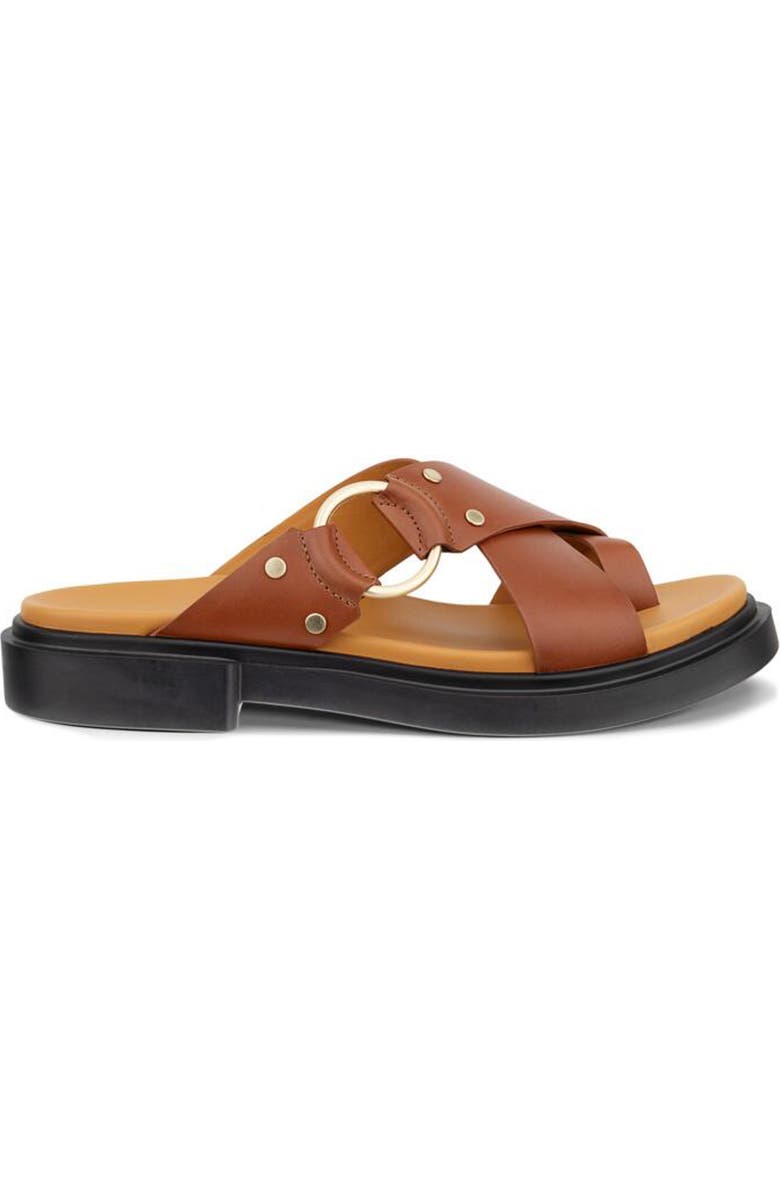 ECCO Metro Ring Slide Sandal, Alternate, color, Amber