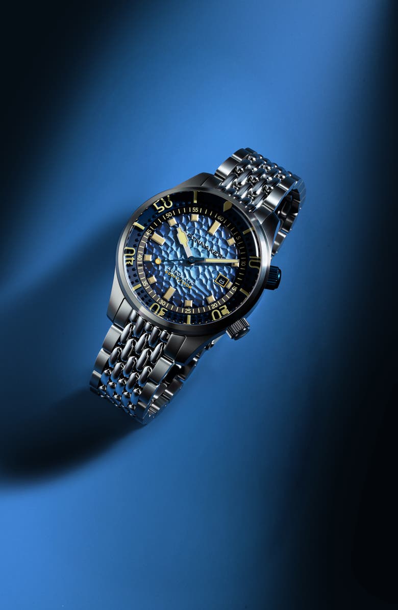 SPINNAKER Bradner Automatic Bracelet Watch, Alternate, color, 