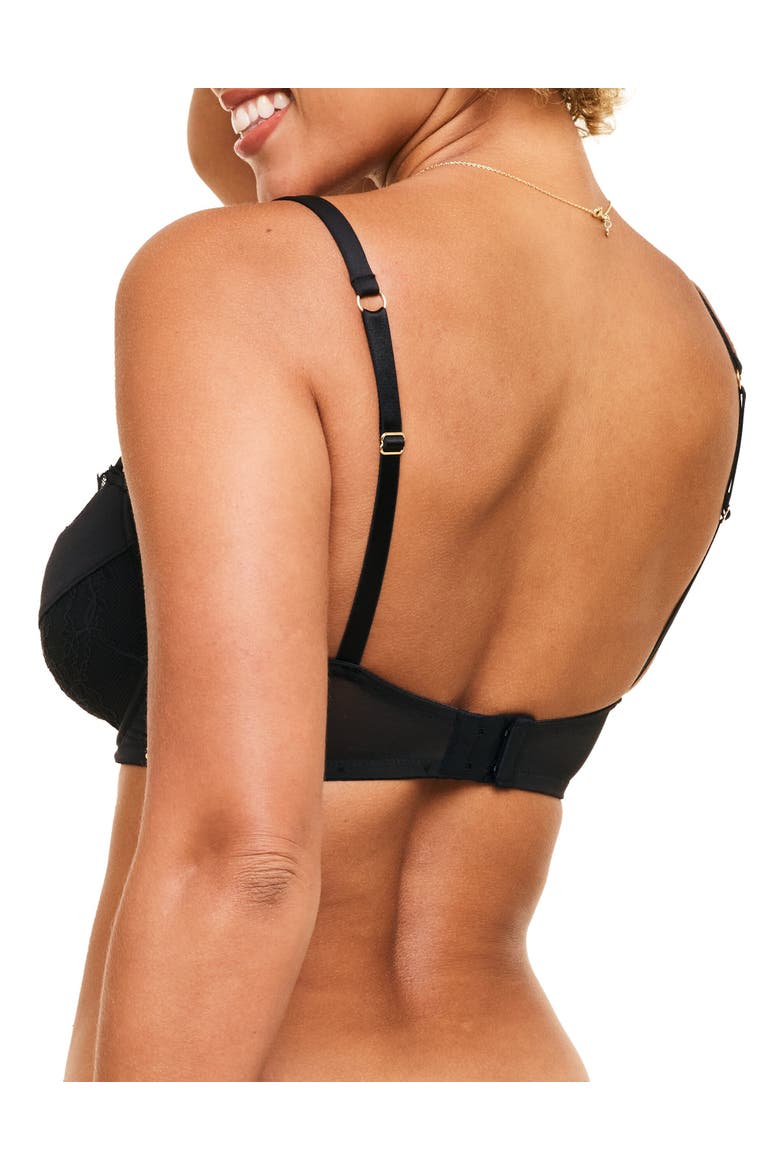 Leigha Contour Balconette Bra, Alternate, color, Black