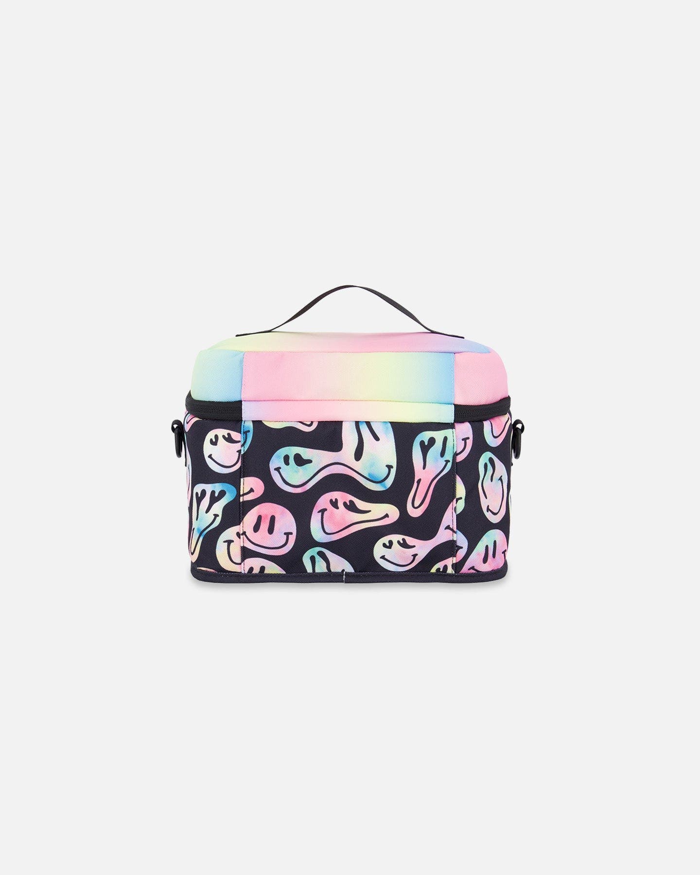 Girl Lunch Box, Alternate, color, Smiley Face Girl