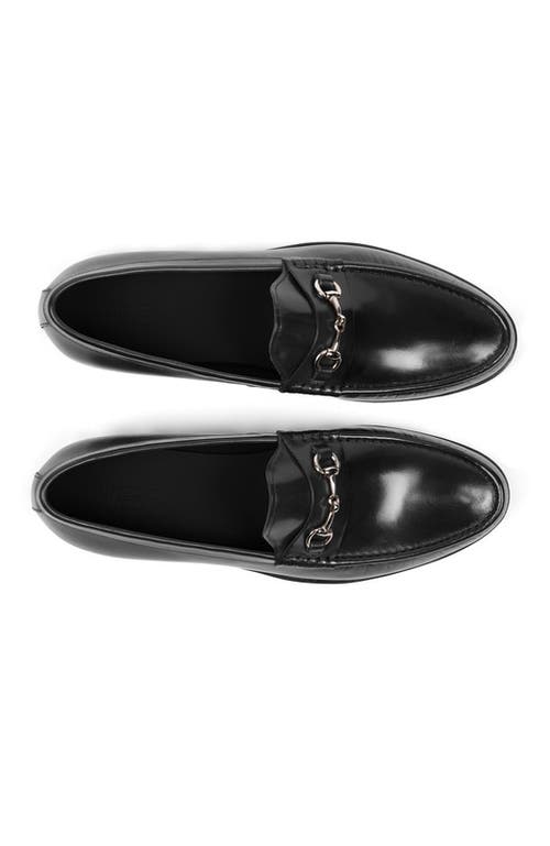 Anthony Veer Torino Bit Loafer In Obsidian Black