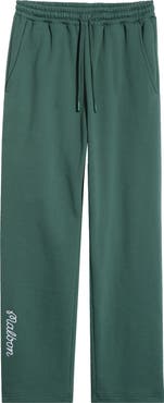 MALBON Bon Script Embroidered Sweatpants