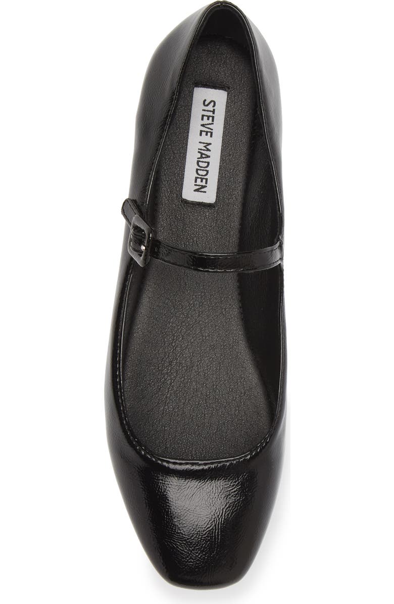 Steve Madden Caddie Mary Jane Flat, Alternate, color, Black Patent