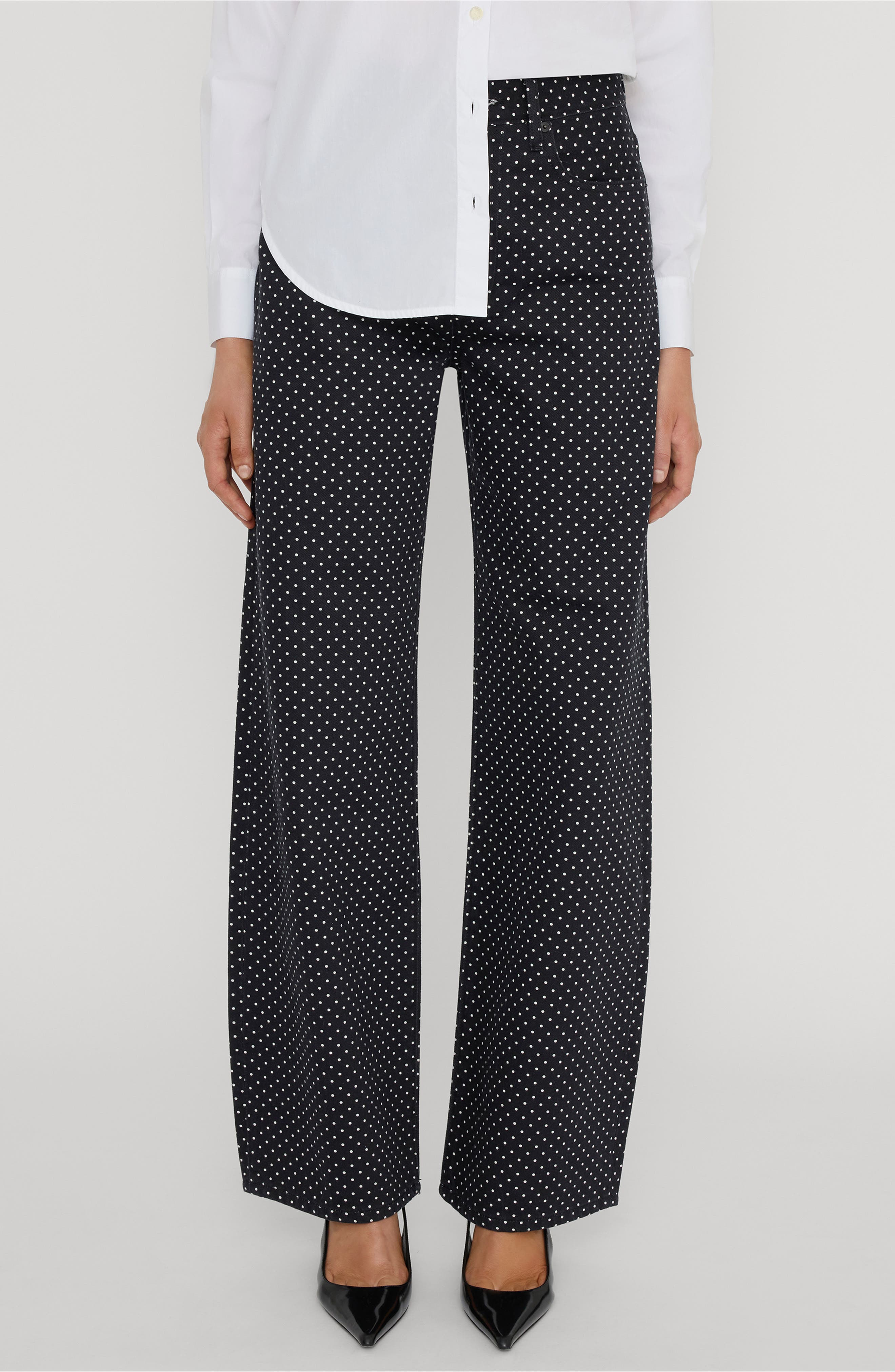 selected BLACK POLKA DOT